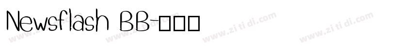 Newsflash BB字体转换